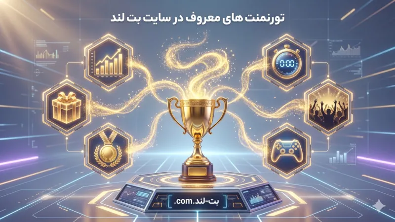 تورنمنت‌ های معروف در سایت بت لند 🏆